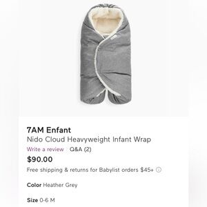 Car Seat and Bassinet Wrap
